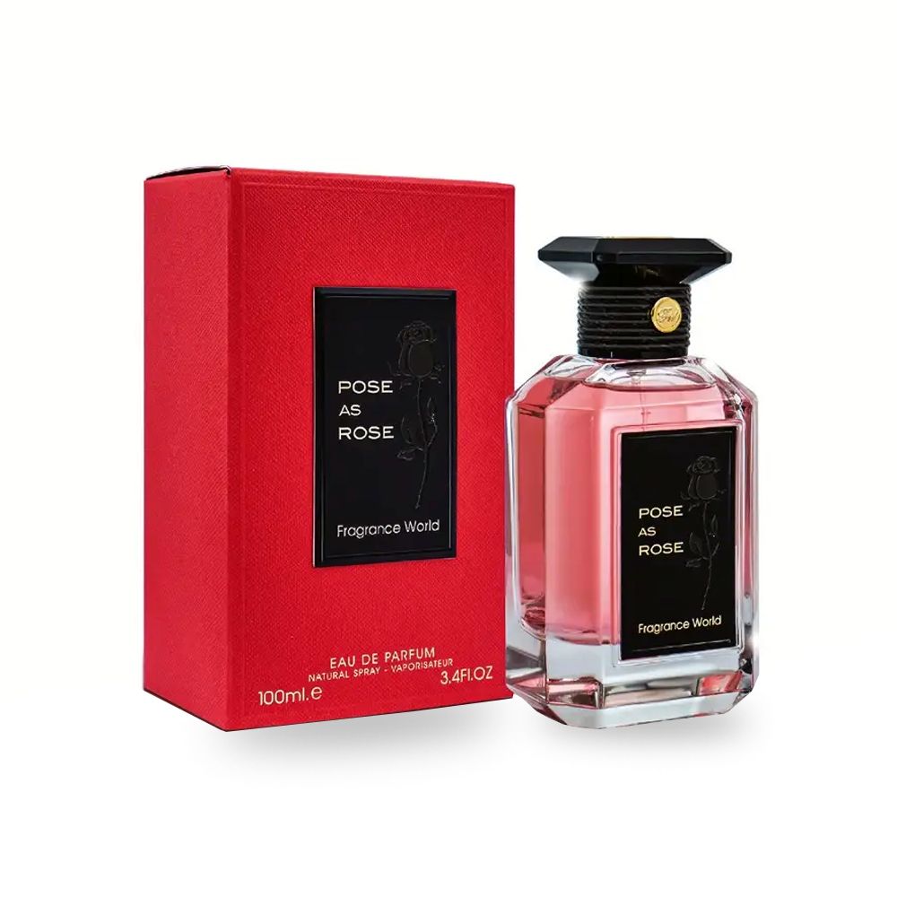 Fragrance World Pose As Rose Unisex EDP 100ml